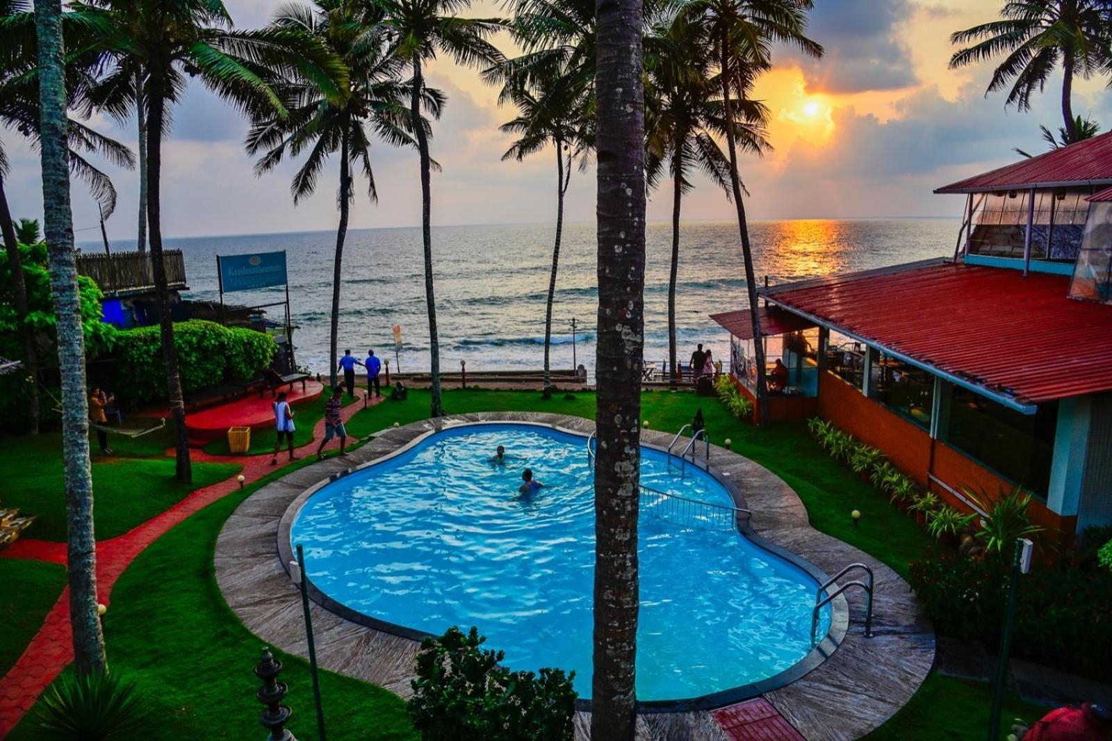 Krishnatheeram Ayur Holy Beach Resorts Varkala Dış mekan fotoğraf