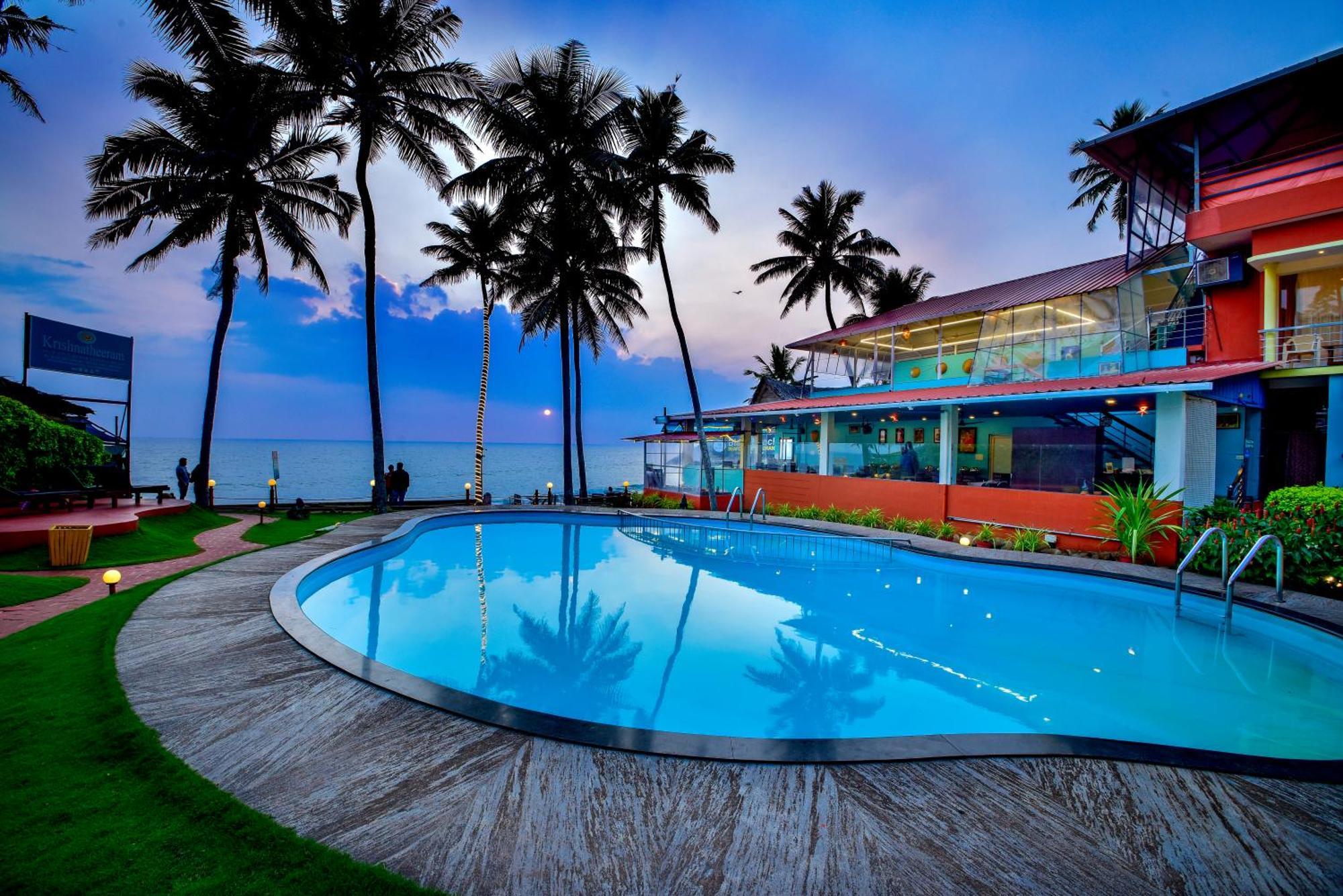 Krishnatheeram Ayur Holy Beach Resorts Varkala Dış mekan fotoğraf