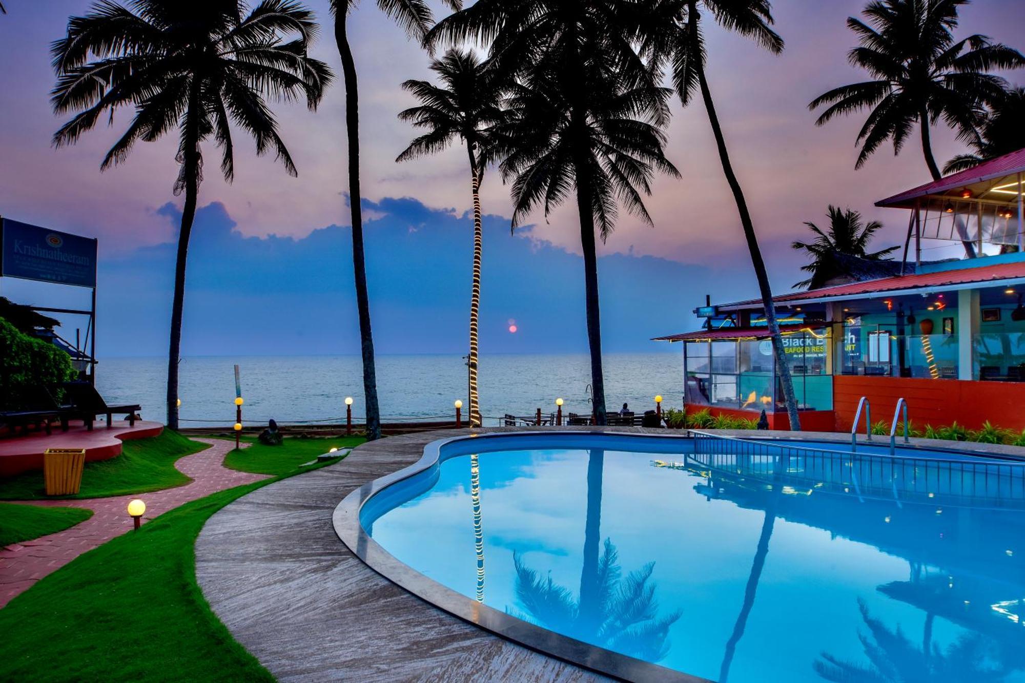 Krishnatheeram Ayur Holy Beach Resorts Varkala Dış mekan fotoğraf